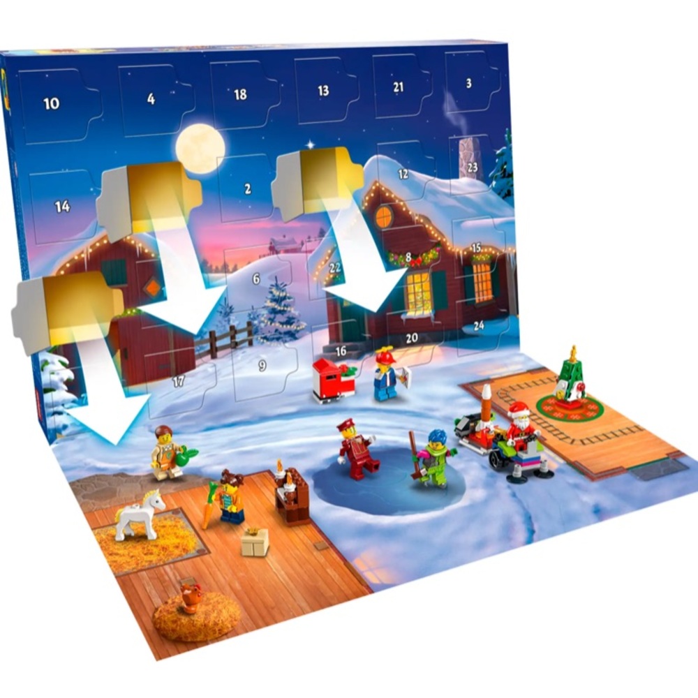 Lego City Advent Calendar with Santa Minifig 60352 - Picture 4 of 5